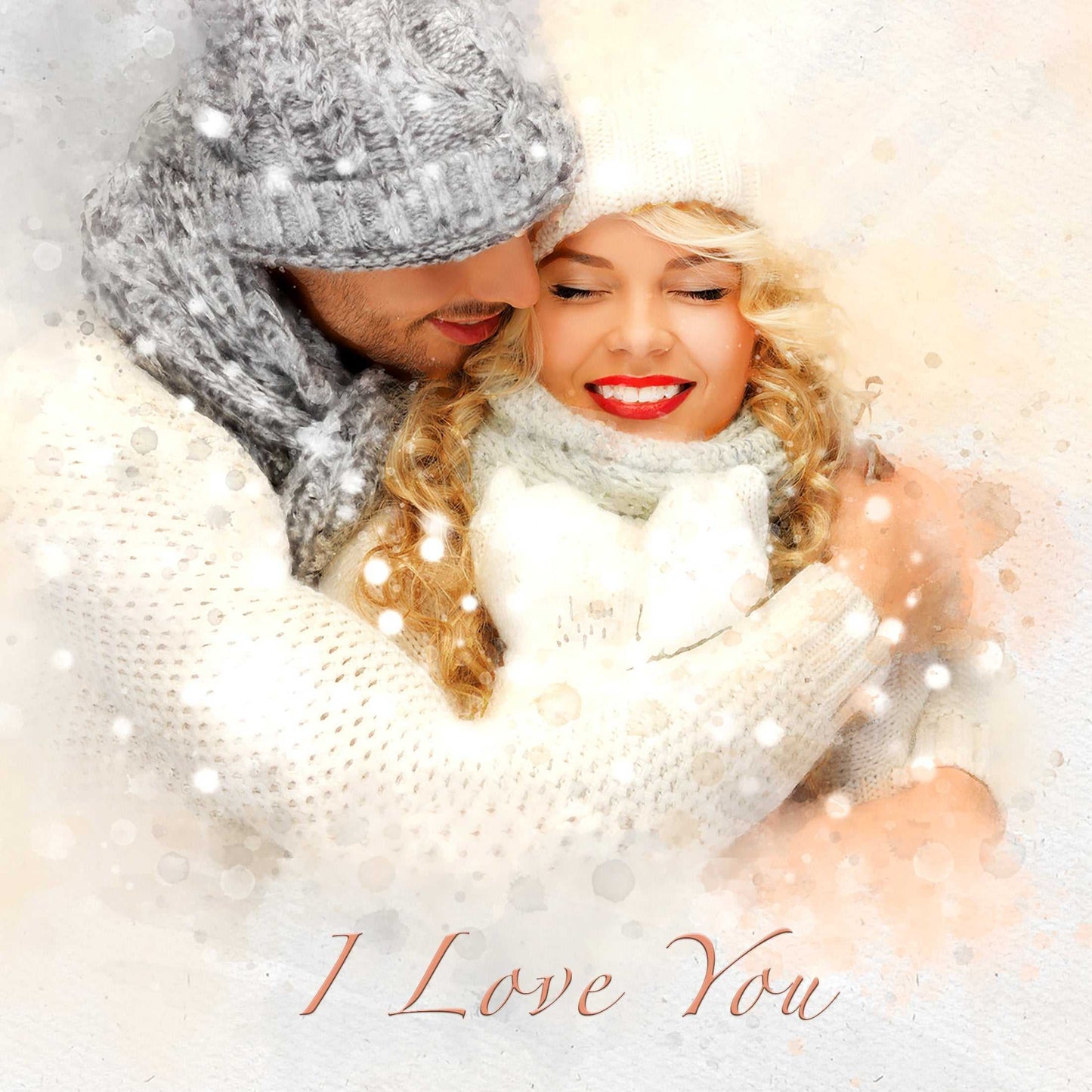 10 Year Anniversary Gift | Custom Painting from Photo for your Loved one - FromPicToArt