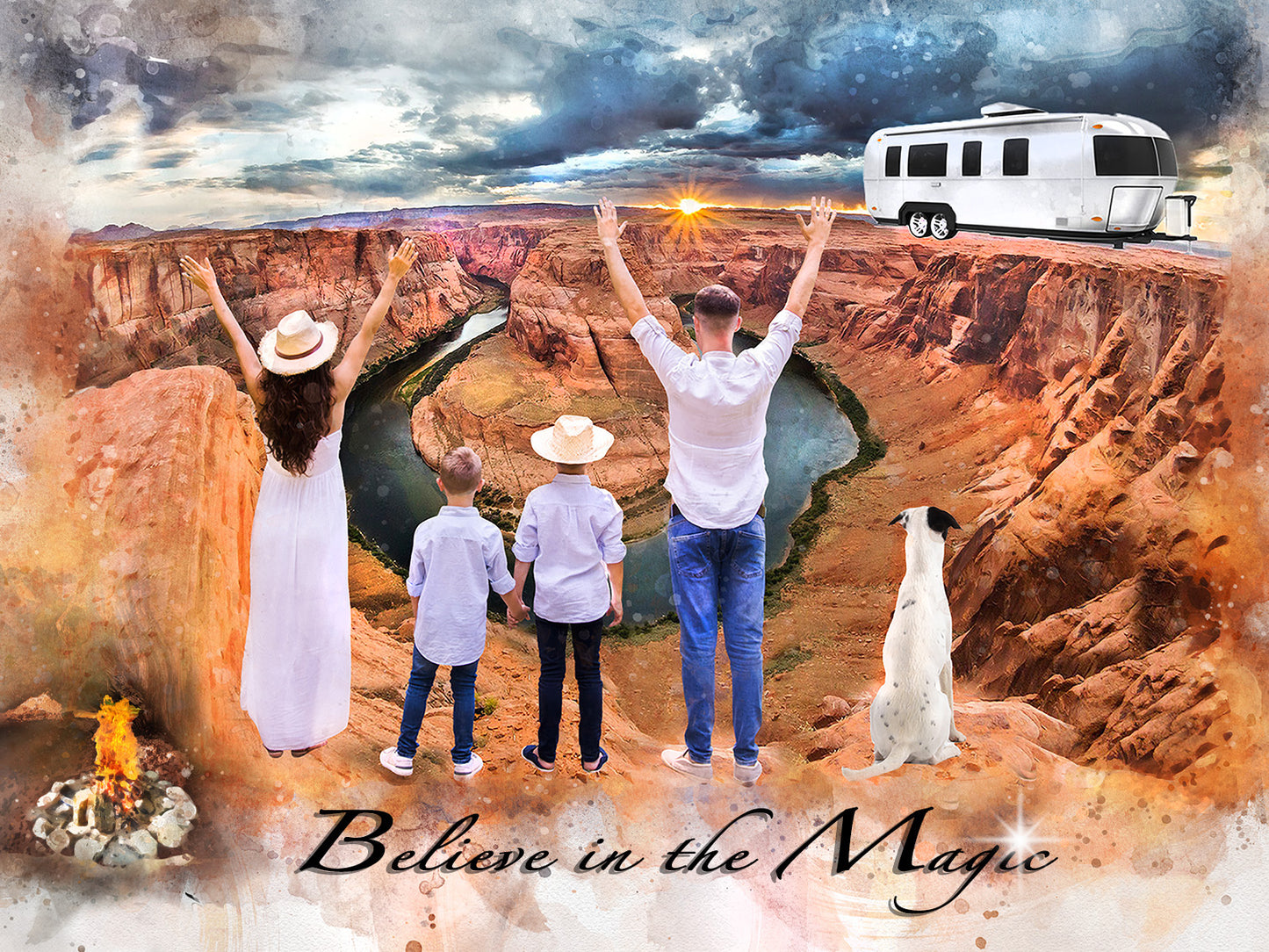 Ocala North RV Resort Camping Portrait ๐ฅ Camping Gift Ideas for Motorhome Owners and RV Lovers | Happy Camper Gift personalized Spectacular Scenic Camping Portrait | Camping Gift Ideas for Motorhome Owners and RV Lovers | Motorhome Gift | Custom RV Gift - FromPicToArt