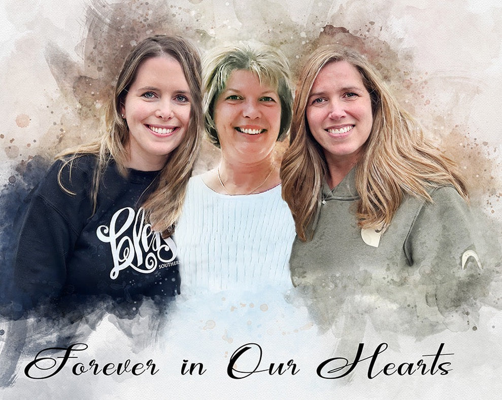 π Sympathy Gifts π―οΈ Memorial Gifts ποΈ Condolence Gift Ideas π Portrait of Deceased Loved one - FromPicToArt