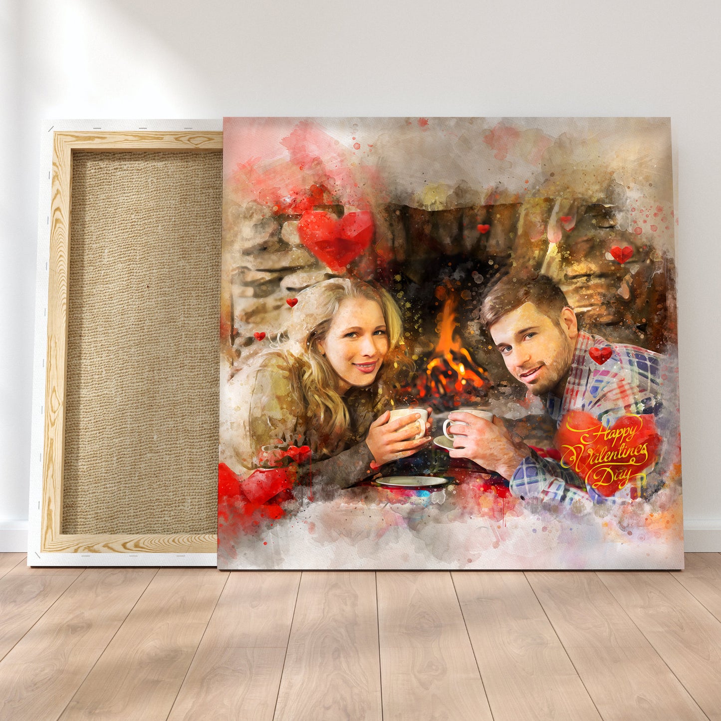 Custom Valentines Gift | Personalized Gift for Boyfriend | Meaningful Gift for Girlfriend - FromPicToArt