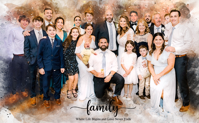 Anniversary Gift | Turn Photo into Painting ❤️ Personalized Painting from Photo