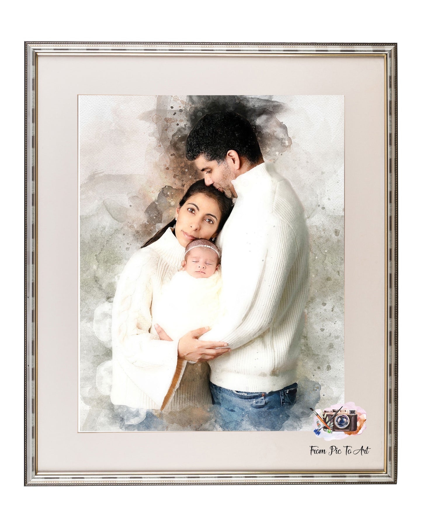 Newborn_Baby_with_Mother_and_Father_Holding_in_Arms_Portrait_-_FromPicToArt