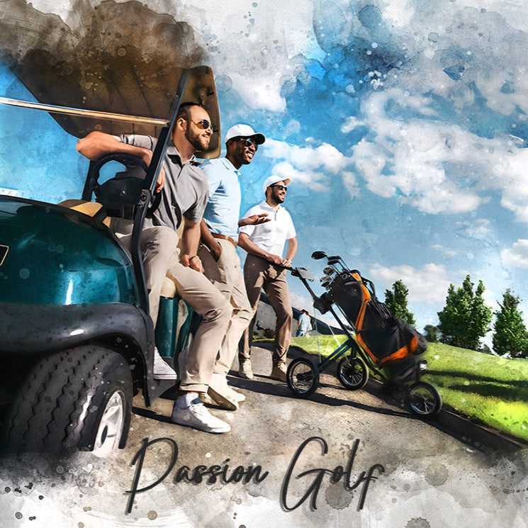 Best Golf Gifts for Men ⛳ 🏌️♂️ Best Golf Presents for Golf Lovers |Christmas Presents for a Golfer - FromPicToArt