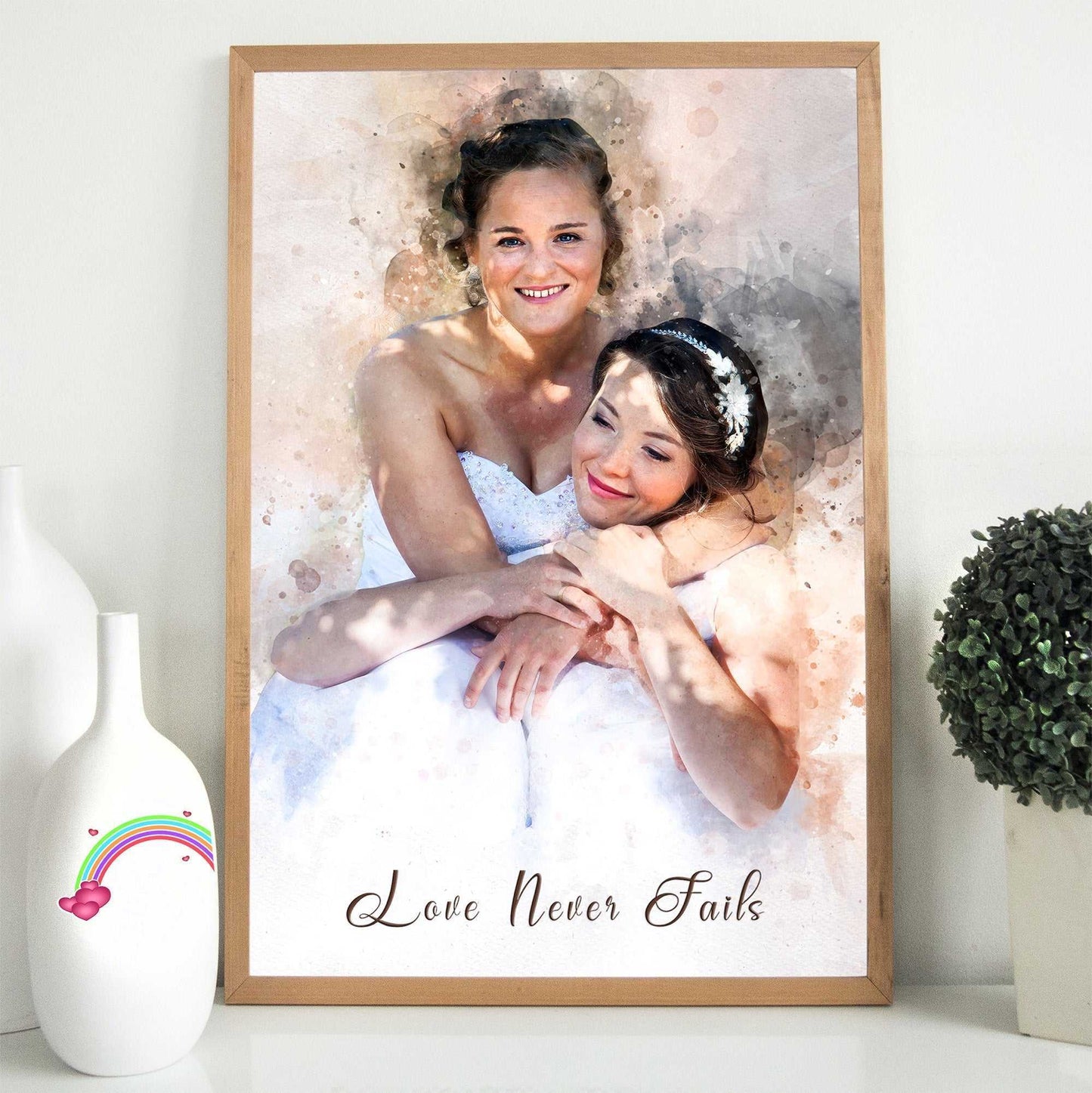 🌈Celebrate Pride Month ♥️ Love is Love ♥️ LGBTQ Gifts for the LGBTQ Community - FromPicToArt
