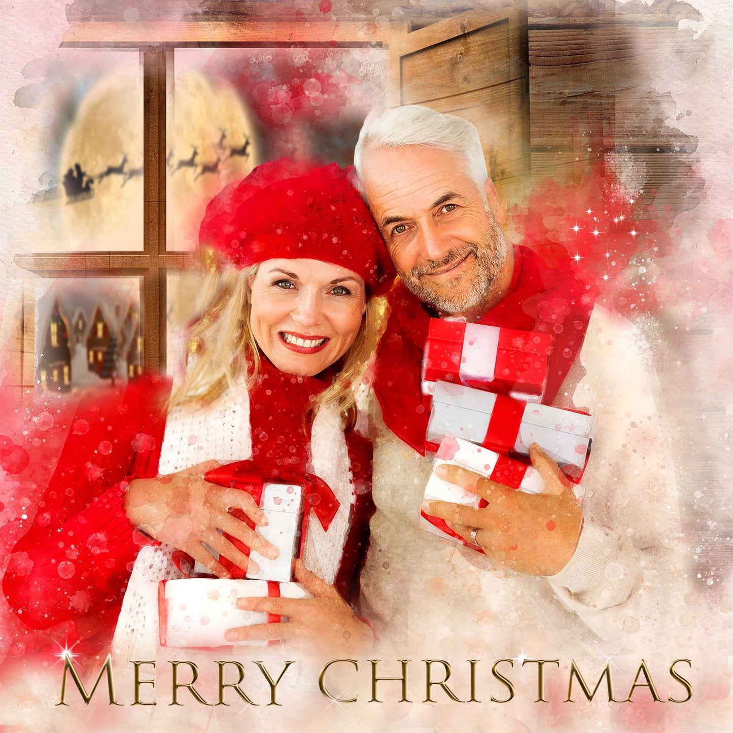 Christmas Gift for Father | Christmas Gift Ideas for your Dad | Father Christmas Gifts - FromPicToArt