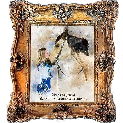 Custom Equestrian Painting | Custom Horse Paintings on Canvas | Personalized Horse Portraits - FromPicToArt