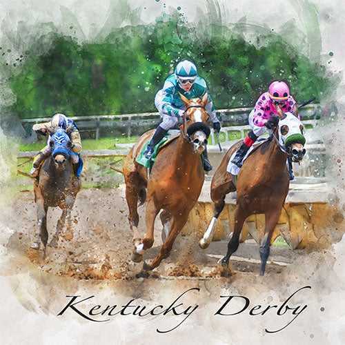 Custom Horse Paintings for Sale | Personalized Painted Horse Portrait from Photo - FromPicToArt