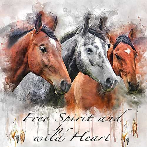 Custom Horse Paintings for Sale | Personalized Painted Horse Portrait from Photo - FromPicToArt
