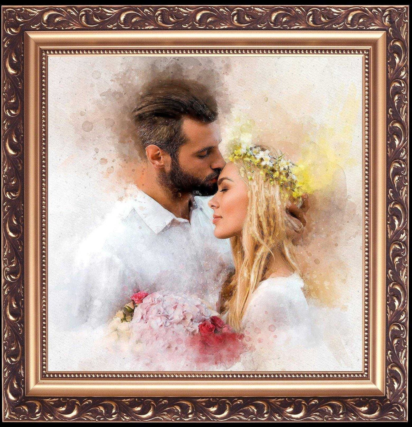Custom Painted Portraits, From Photo to Painting - FromPicToArt