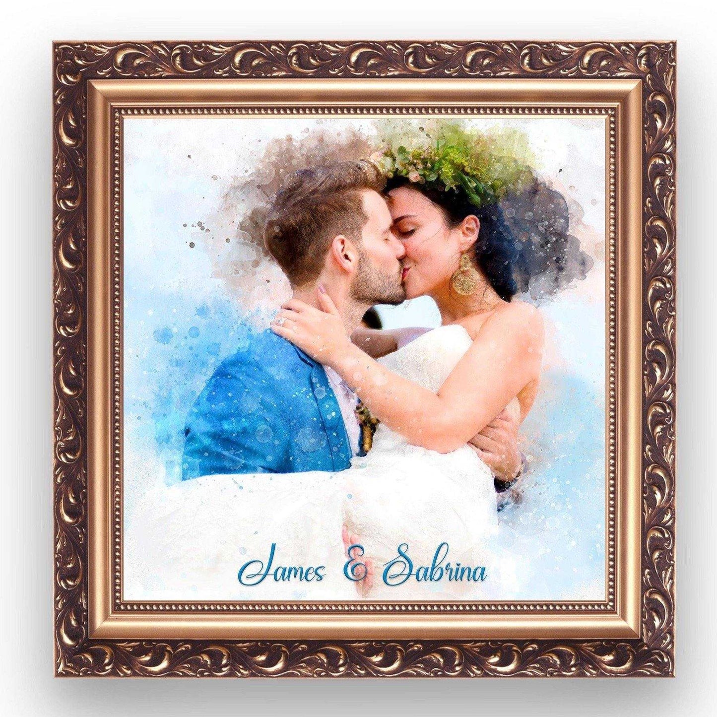 Custom Valentines Gift | Personalized Gift for Boyfriend | Meaningful Gift for Girlfriend - FromPicToArt