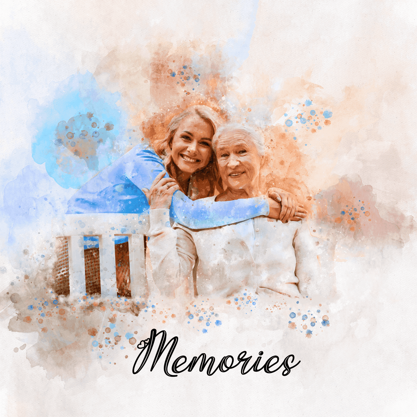 Family Portrait Painting, Custom Family Painting - FromPicToArt