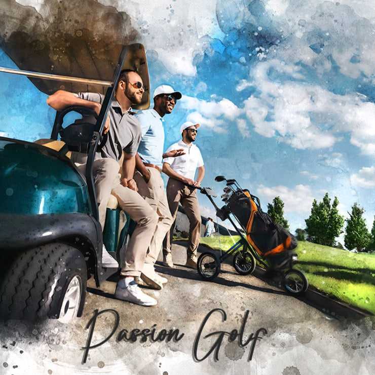 Gifts for Golf Players and Golf Enthusiasts - FromPicToArt