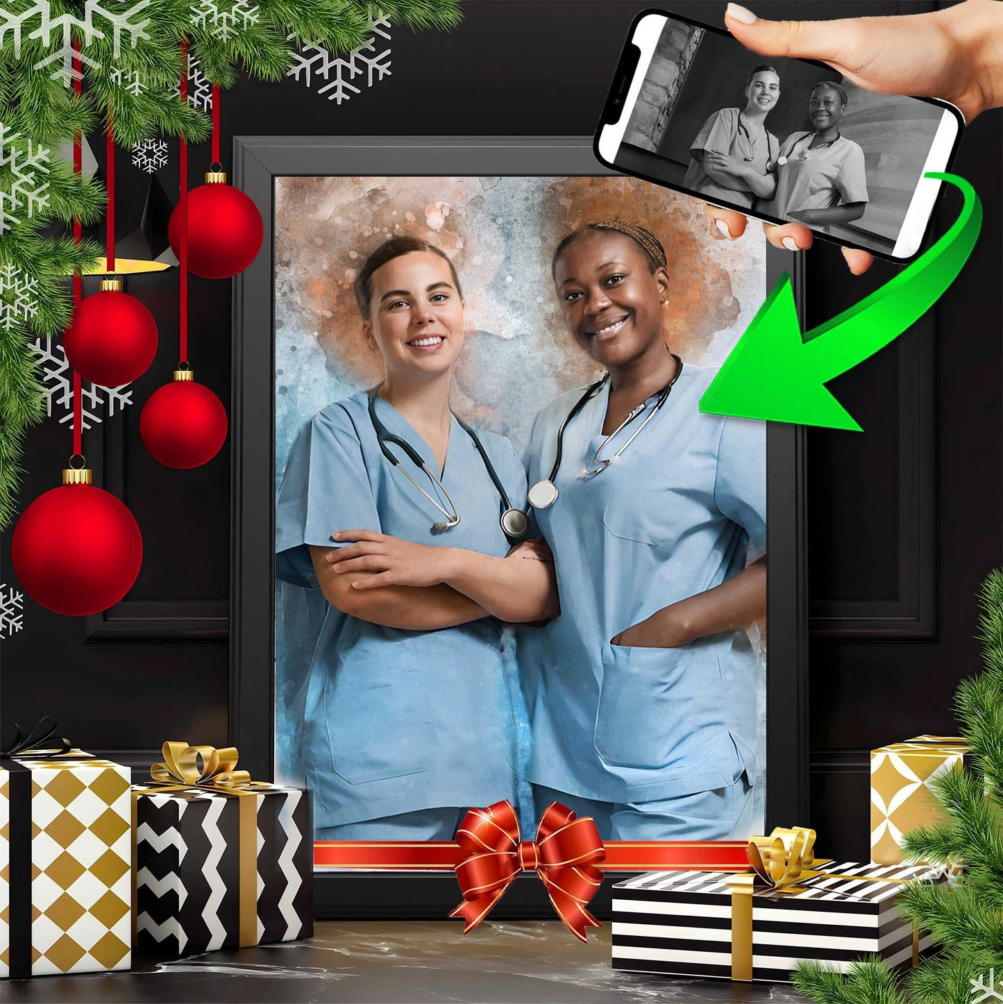Gifts for Nurse Appreciation Gift PHD Graduation Gifts for RN Grads Graduation Gifts for Nurses - FromPicToArt