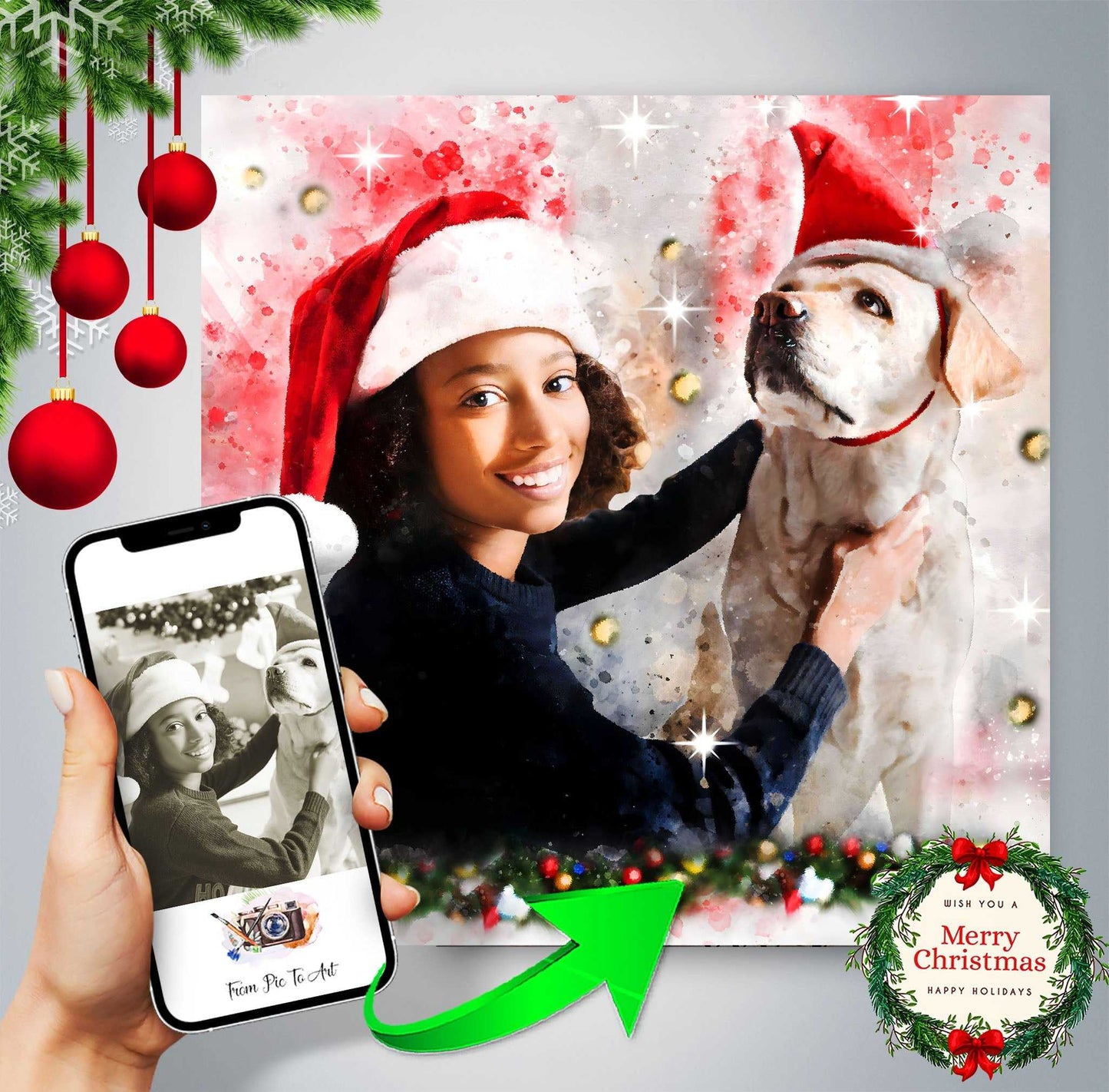 Ideas for Christmas Gifts | Christmas Presents | Christmas Gift Suggestions - FromPicToArt