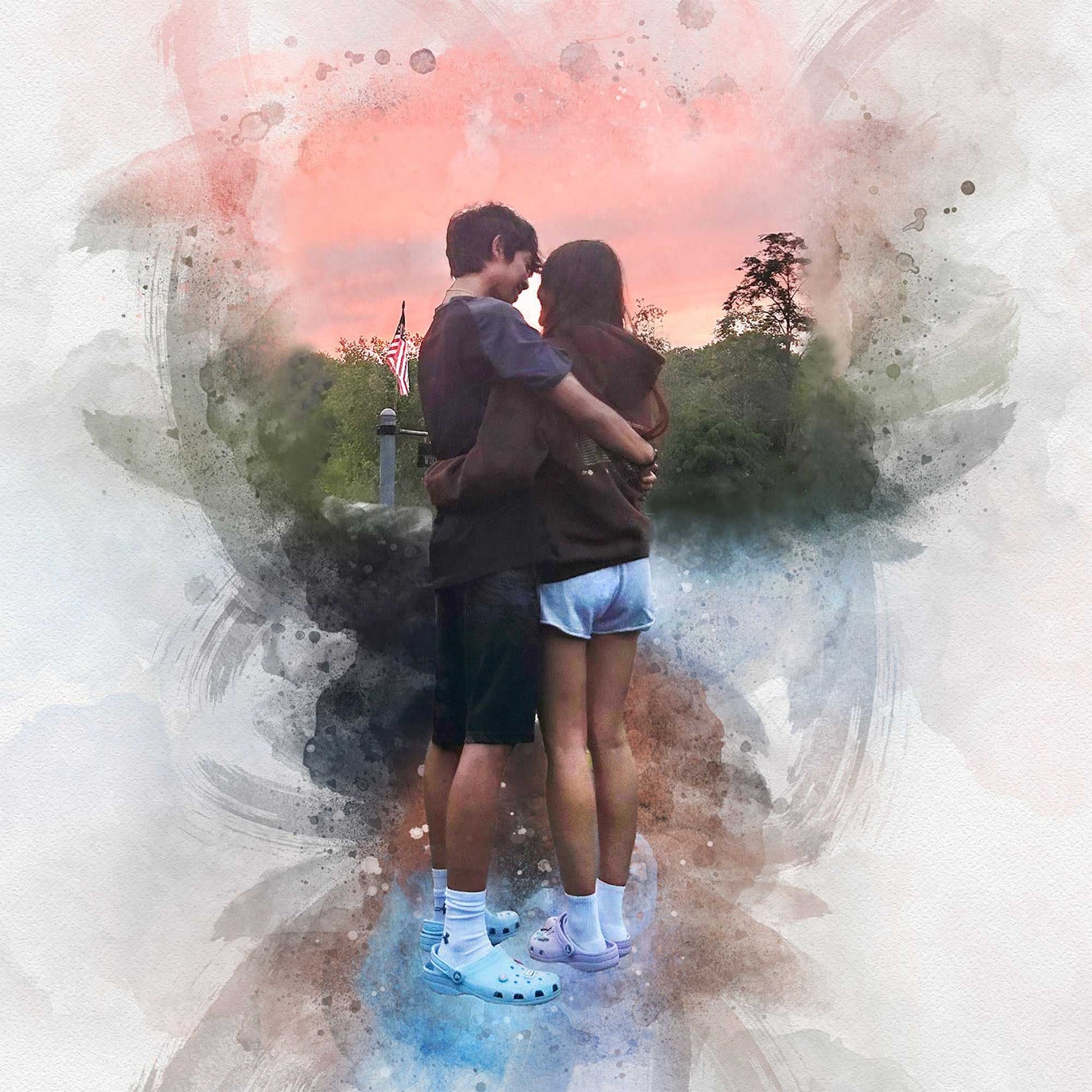 Last Minute Valentine's Day Gifts | Personalized Canvas Portraits | 2-3 Business Days EXPRESS Delivery | Custom Gift Ideas - FromPicToArt
