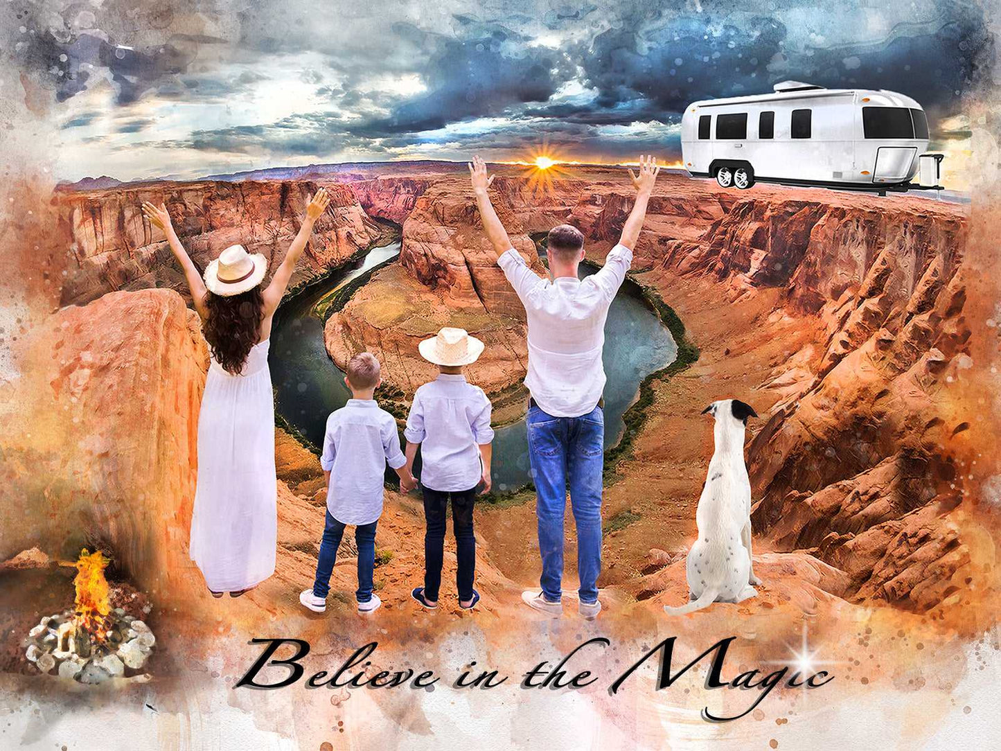 Last Minute Valentine's Day Gifts | Personalized Canvas Portraits | 2-3 Business Days EXPRESS Delivery | Custom Gift Ideas - FromPicToArt