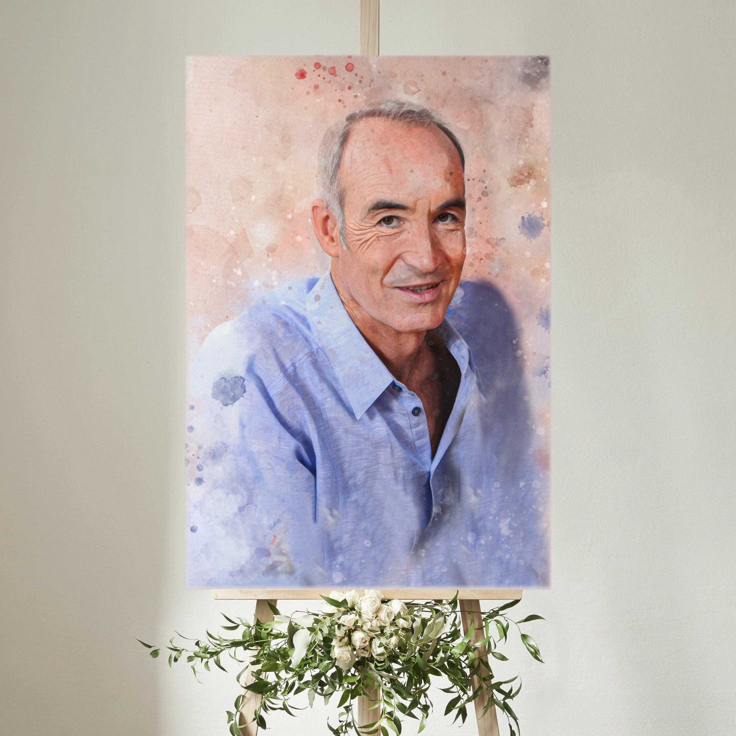 Painting of passed Loved Ones, Painting of Deceased Loved one - FromPicToArt