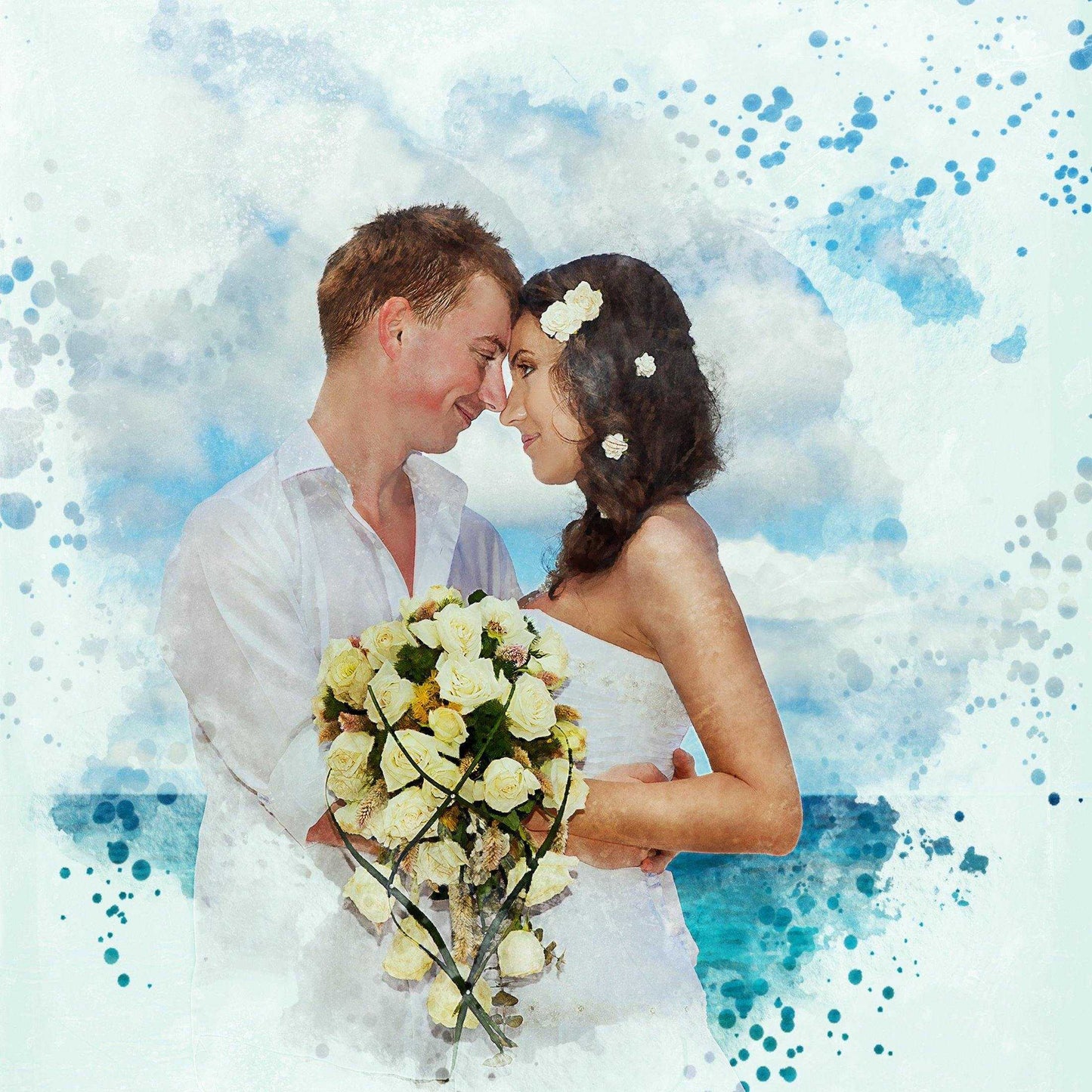 Personalized Birthday Gift | Custom Painting from Photo - FromPicToArt