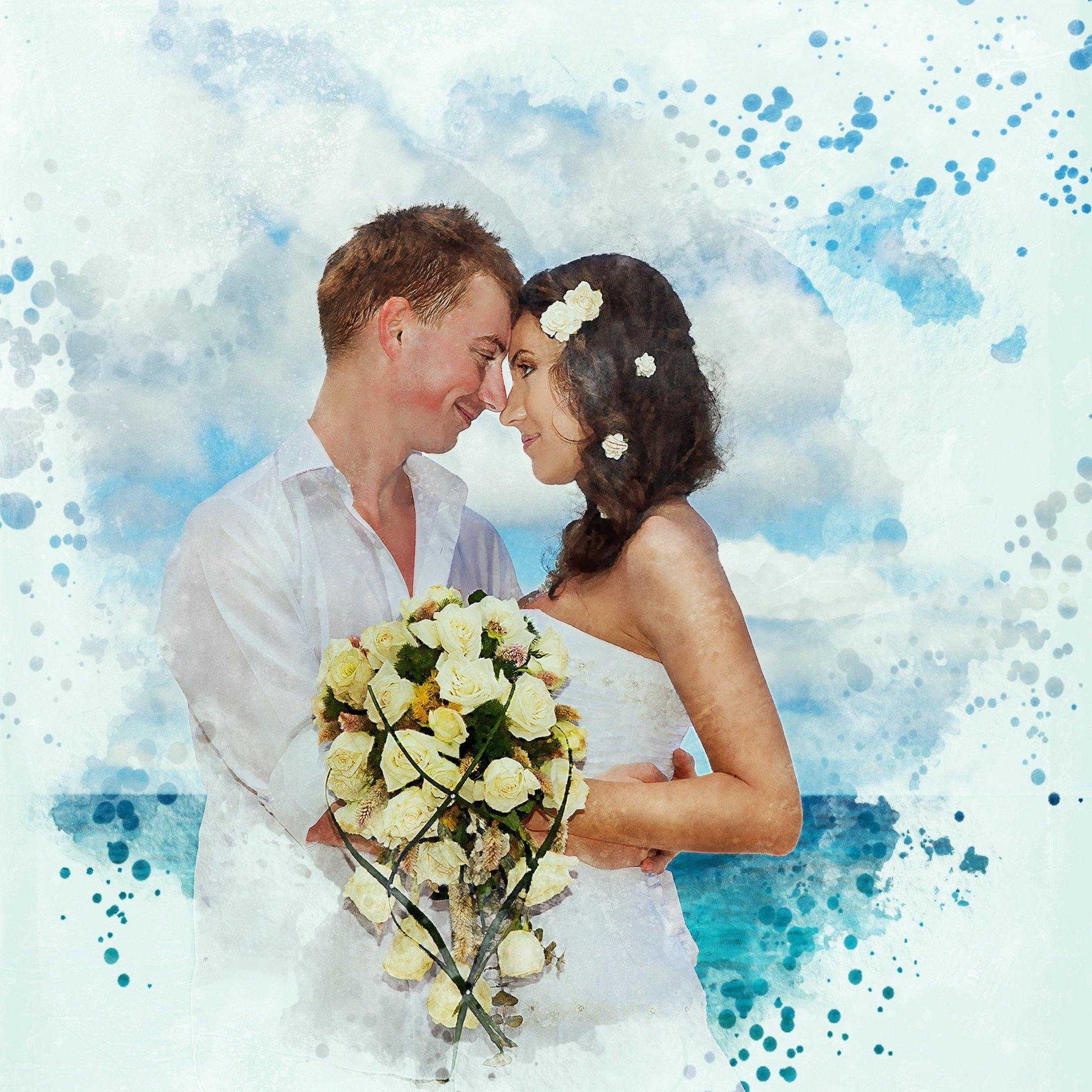Personalized Birthday Gift | Custom Painting from Photo - FromPicToArt