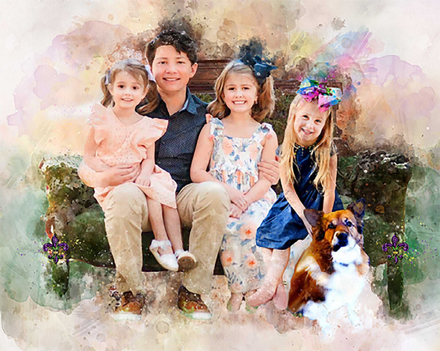Personalized Birthday Gift | Custom Painting from Photo - FromPicToArt