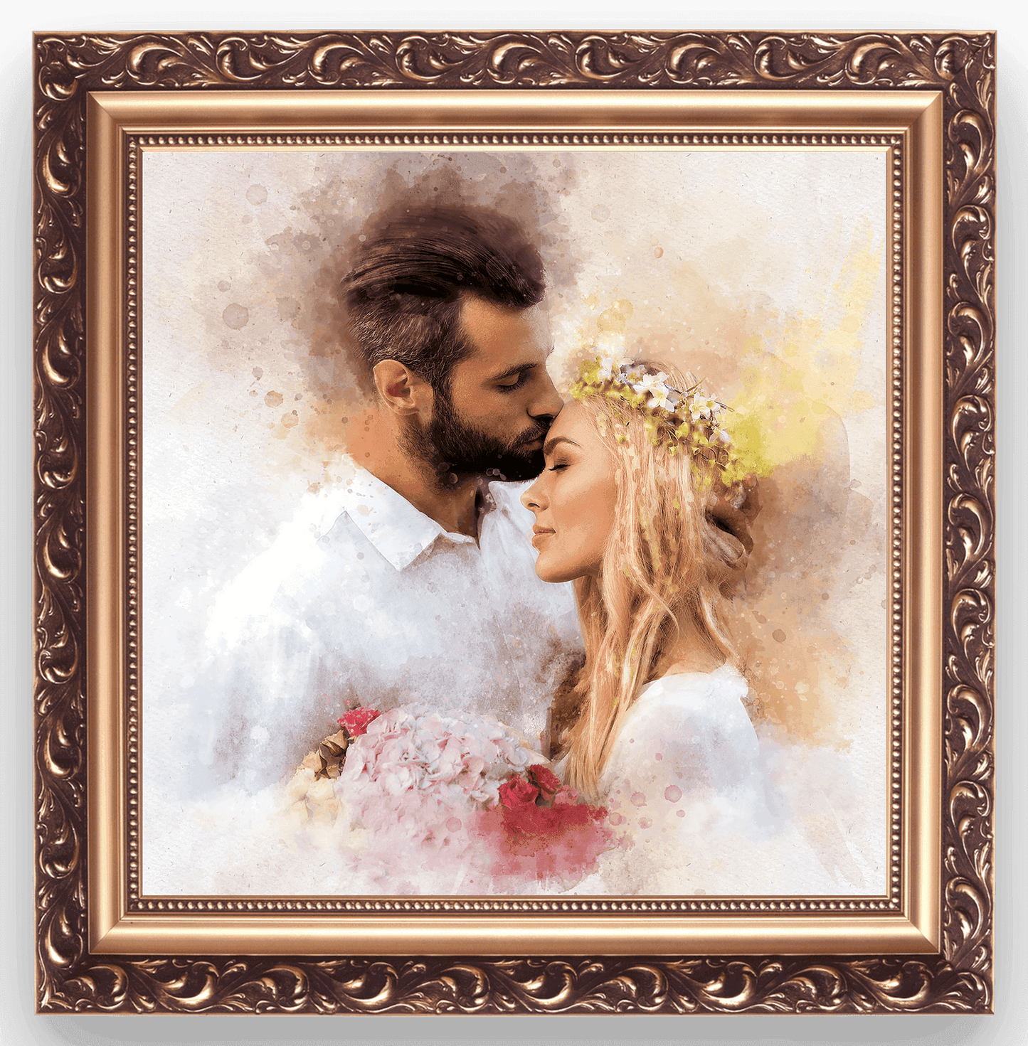 Picture to Painting, Custom Painting, Family Portrait Painting from Photo - FromPicToArt