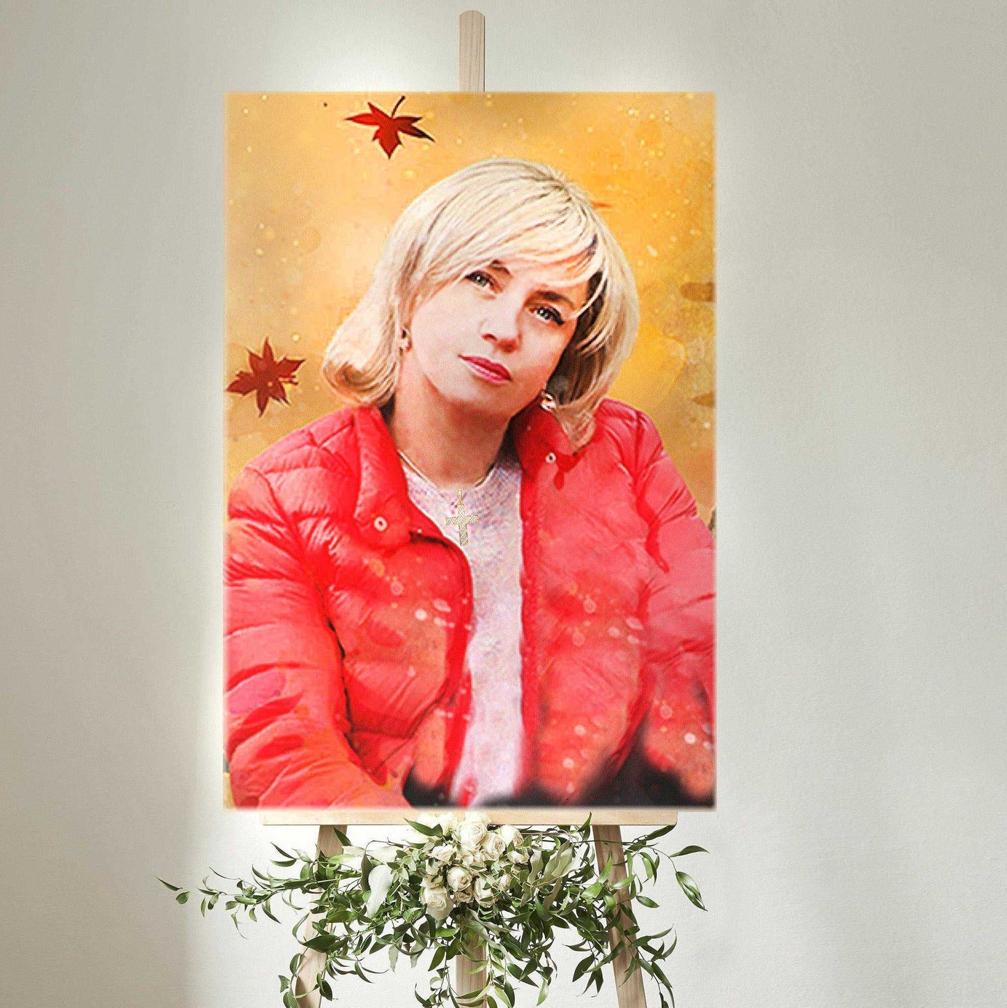 🌈 Sympathy Gift | Memorial Gifts | Personalized Memory Painting | Memorable Gifts for Someone who passed Away - FromPicToArt