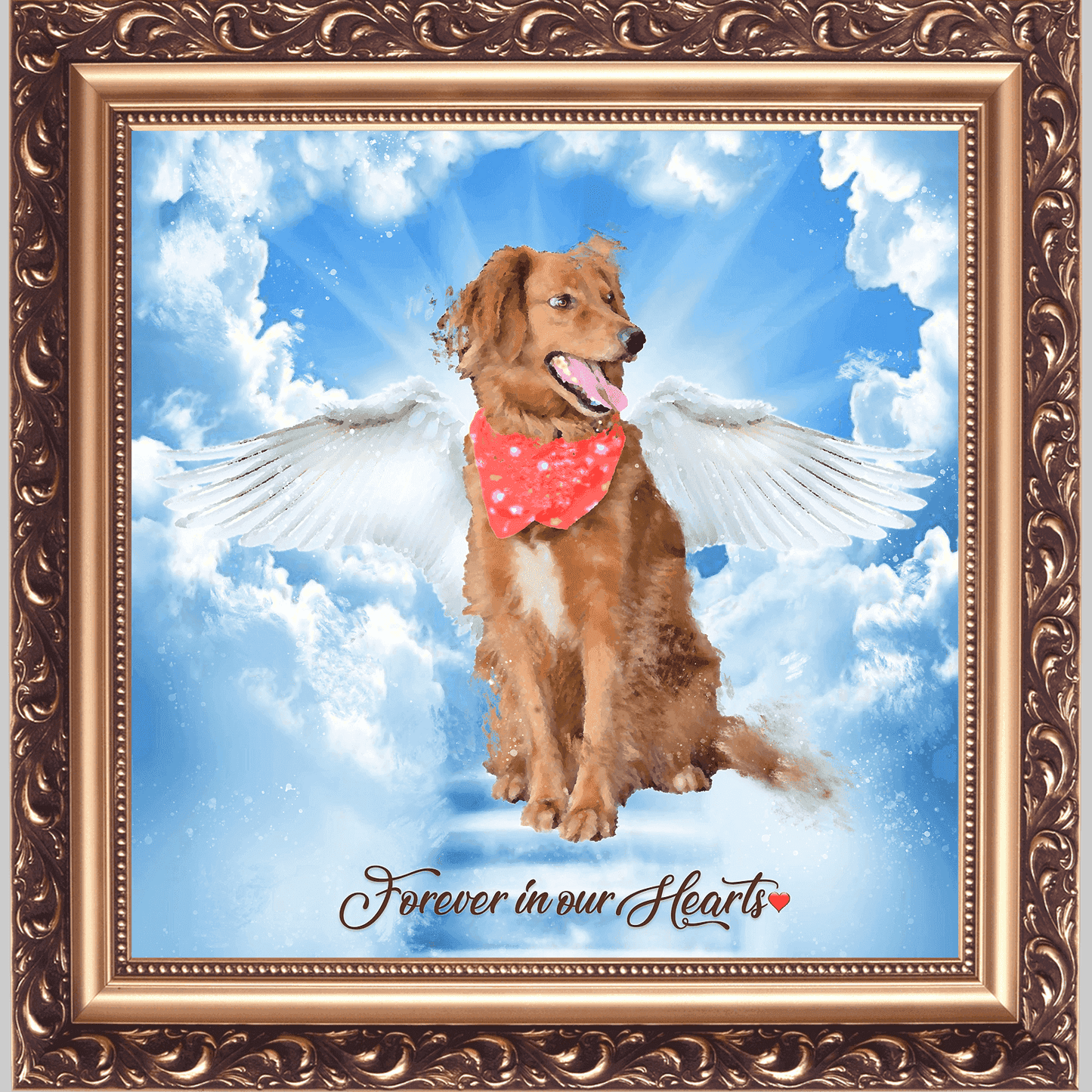 Unique Pet Canvas | Custom Pet Paintings on Canvas | Personalized Pet Portraits - FromPicToArt