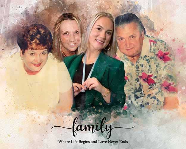 We Paint Your Life | Custom Paintings | From Photo To Painting | Personalized Paintings - FromPicToArt