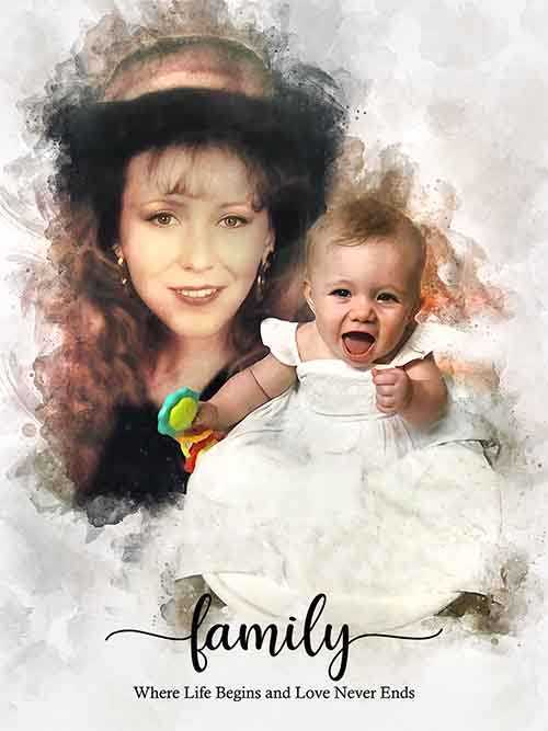 We Paint Your Life | Custom Paintings | From Photo To Painting | Personalized Paintings - FromPicToArt