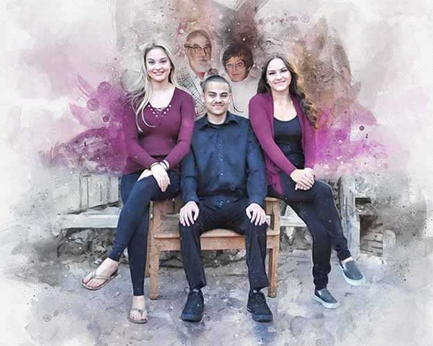 We Paint Your Life | Custom Paintings | From Photo To Painting | Personalized Paintings - FromPicToArt