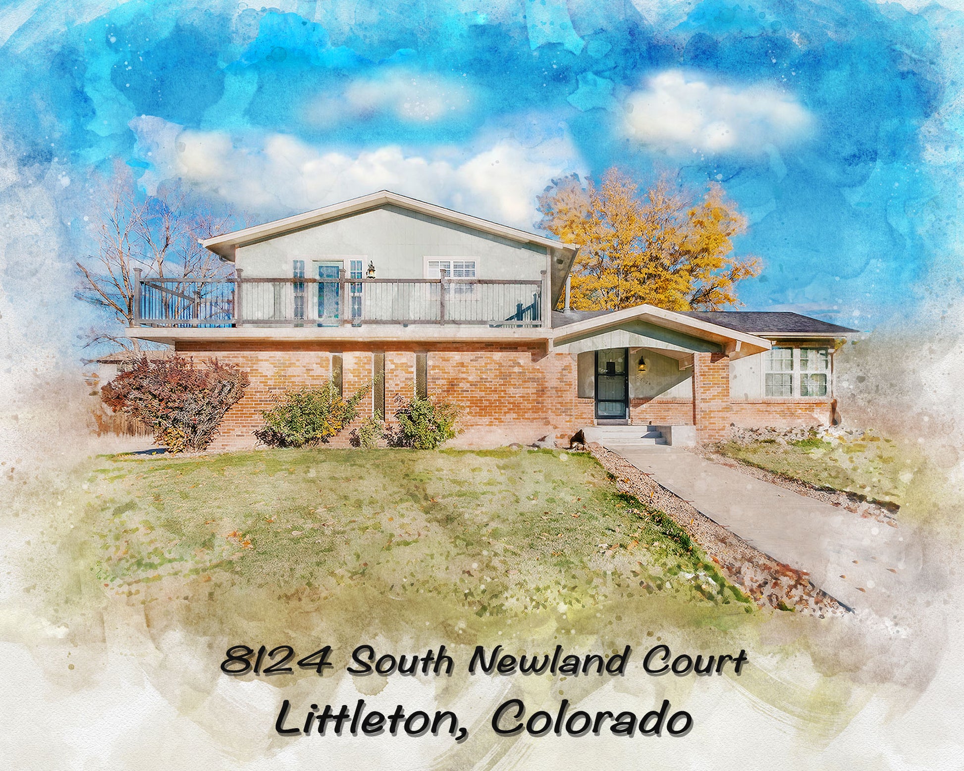 Closing Gift for Buyers | Personalized House Portrait | Gifts from Real Estate Agents | Realtor Closing Gifts - FromPicToArt