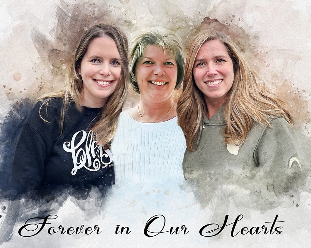 🌈Memorial Gift | Personalized Sympathy Gifts | Celebration of Life - FromPicToArt