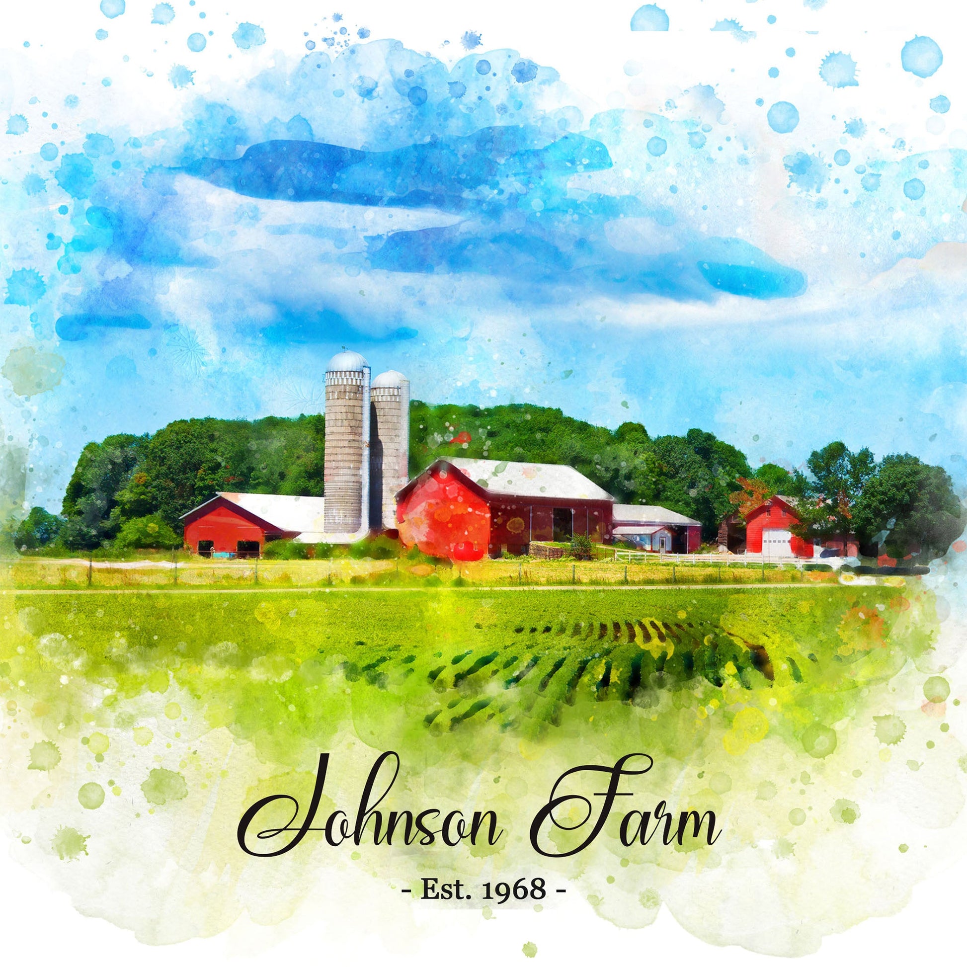 Gift from Real Estate Agent | Realtor Closing Gifts Idea | Custom House Portraits - FromPicToArt