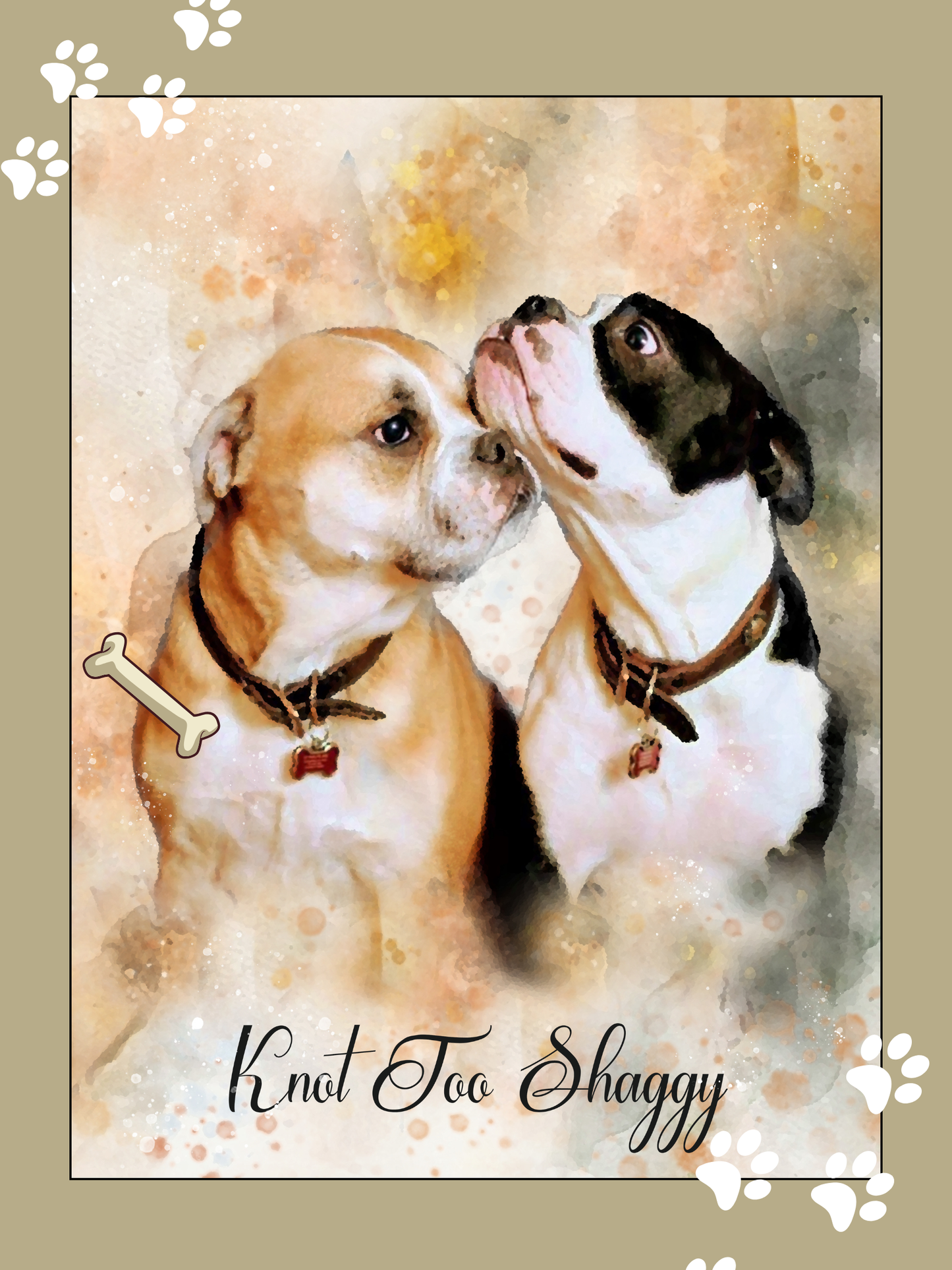 Pet Painting, Custom Pet Painting from Photo, Pet Paintings on Canvas
