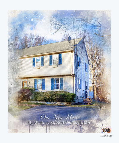 Custom_watercolor_house_portrait_with_Our_New_Home_and_Address_text_a_perfect_personalized_closing_gift_for_new_homeowners_or_real_estate_clients_by_FromPicToArt