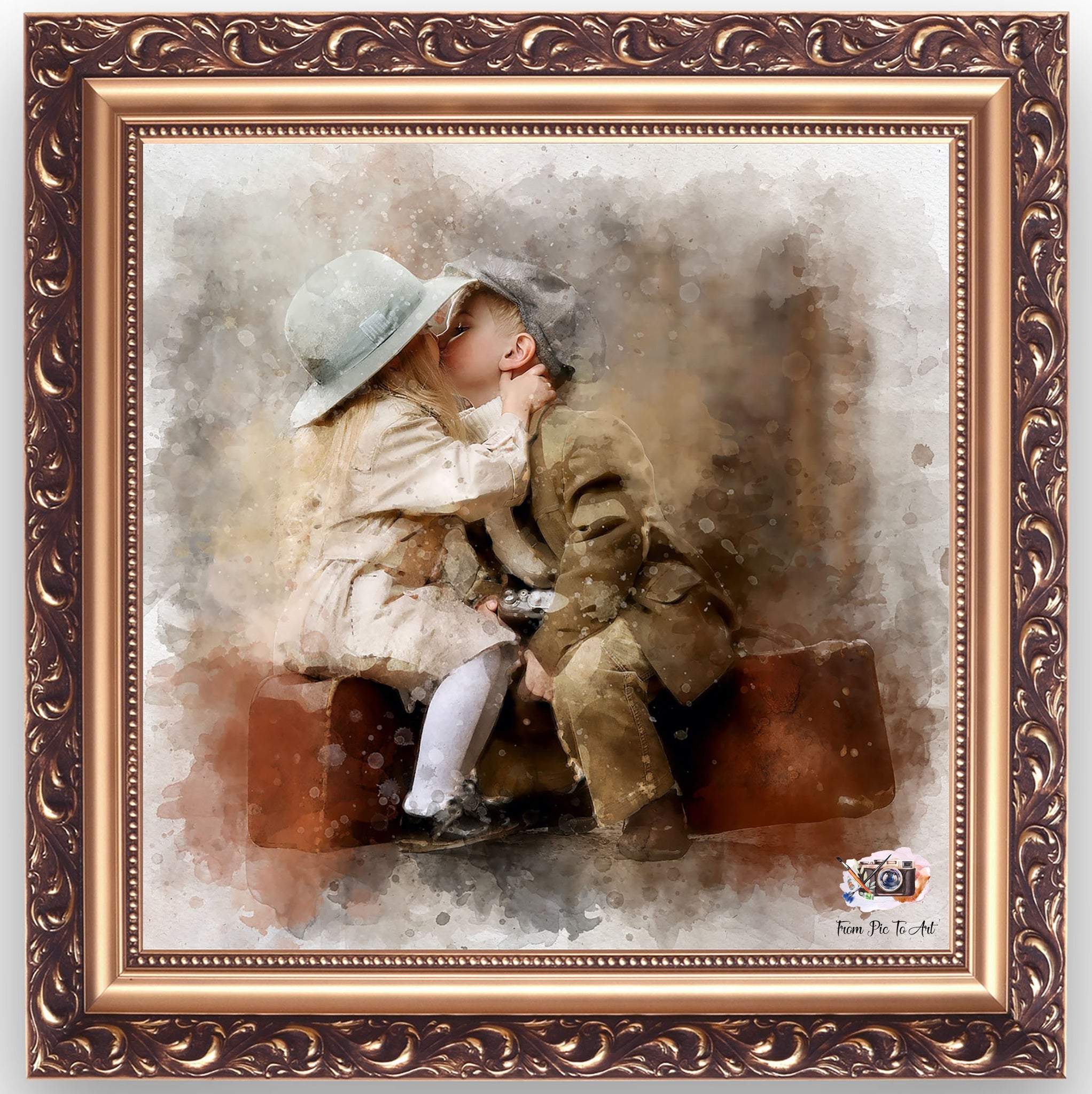 Custom Portrait Art, Paint Pictures, Custom Portraits, Painted Portraits from Photos