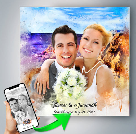 Wedding_Portrait_with_Couple_in_love_Turned_into_a_Romantic_Anniversary_Gift_Idea_-FromPicToArt