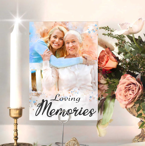 🌈Add a Person to a Photo | Incorporating a Lost Loved One in Pictures | Picture with Deceased Loved One | Add Deceased Loved One To Photo - FromPicToArt