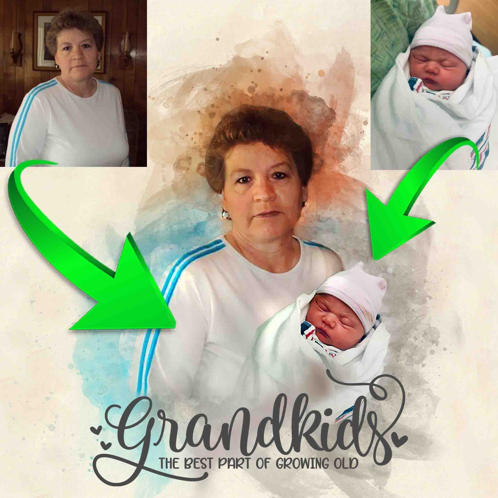 Adding People to Photos, Add Loved Ones to Photo, Custom Painting on Canvas - FromPicToArt