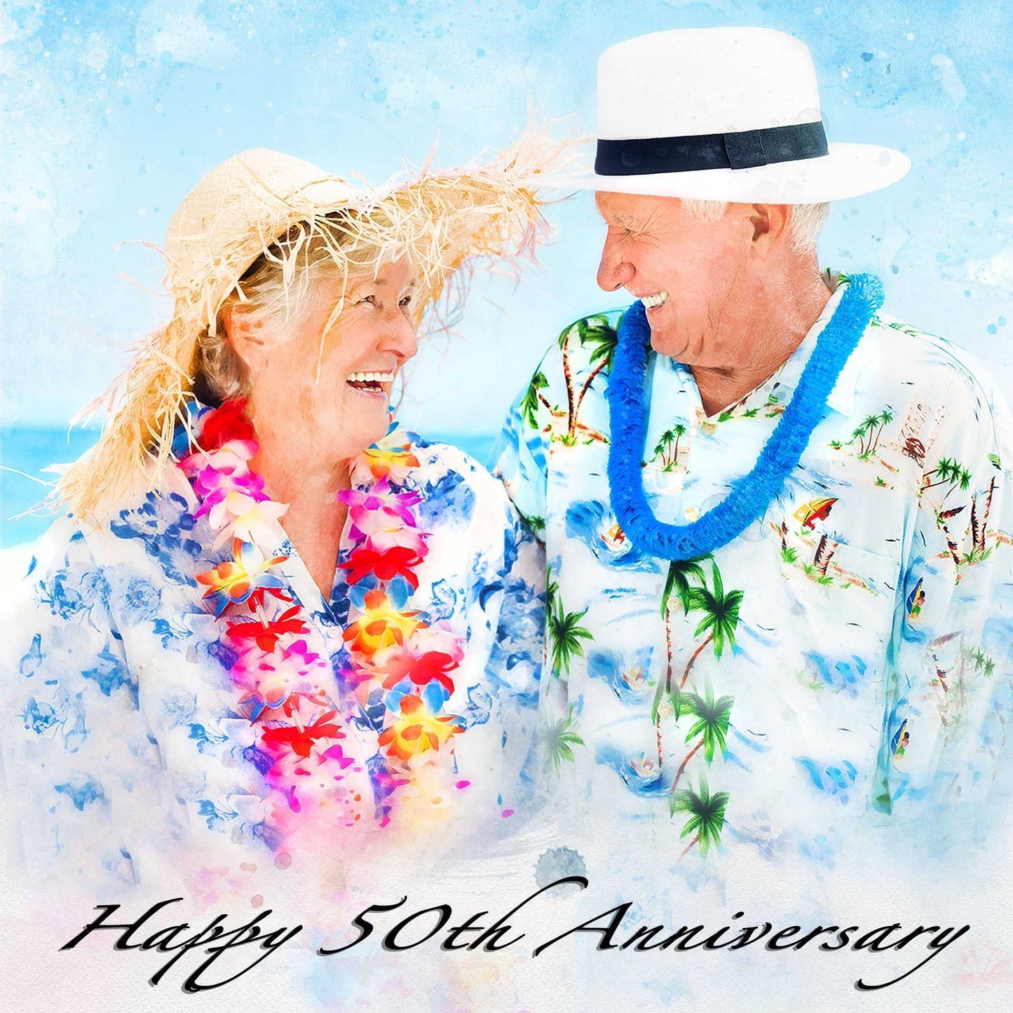 Anniversary Gift| Turn Photo into Painting ❤️ Personalized Painting from Photo - FromPicToArt