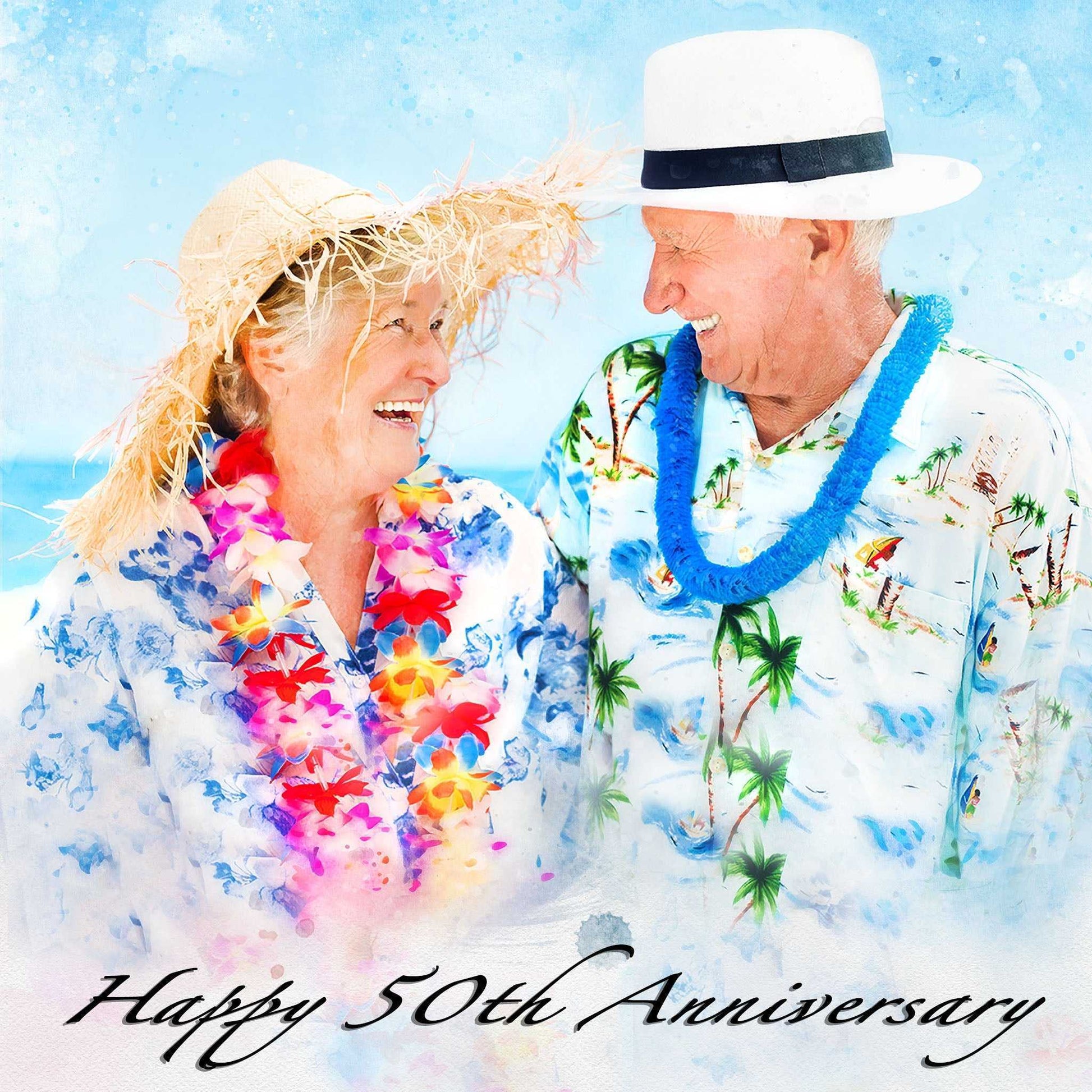 Anniversary Gift| Turn Photo into Painting ❤️ Personalized Painting from Photo - FromPicToArt