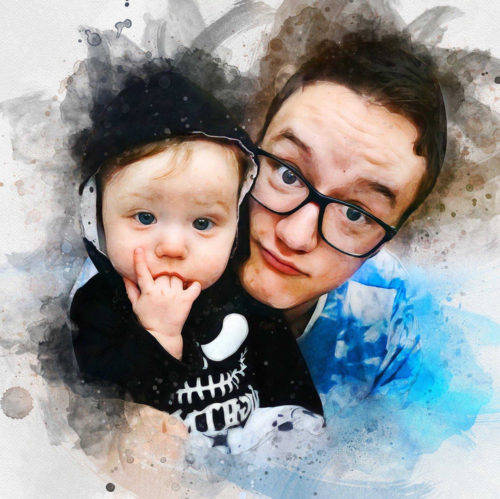 Best Gifts for Dad who has Everything | Custom Paintings from Photo - FromPicToArt