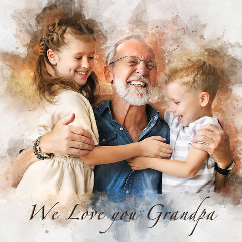 Christmas Gifts for Grandma | Gifts for Grandmothers for Christmas | Christmas Gift Ideas for Mom |Christmas presents for Grandma - FromPicToArt