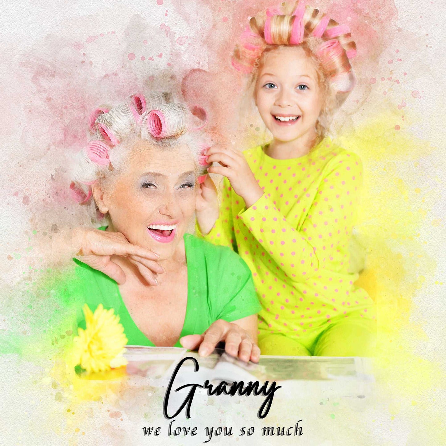Christmas Gifts for Grandma | Gifts for Grandmothers for Christmas | Christmas Gift Ideas for Mom |Christmas presents for Grandma - FromPicToArt