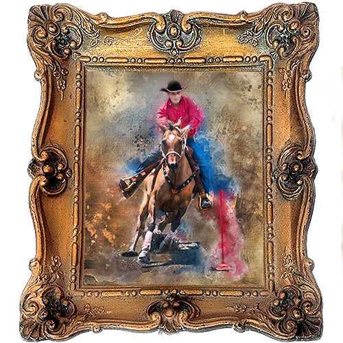 Custom Equine Portraits | Personalized Horse Portraits | Custom Horse Paintings on Canvas - FromPicToArt