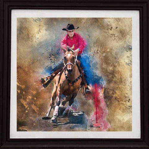 Custom Horse Art | Personalized Horse Paintings on Canvas | Personalized Horse Portrait - FromPicToArt