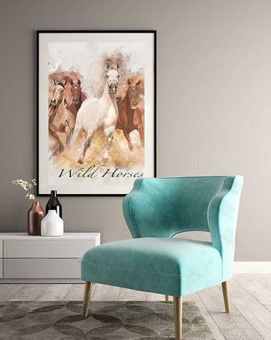 Custom Horse Artworks | Personalized Horse Paintings on Canvas | Your Horse Painted on Canvas - FromPicToArt