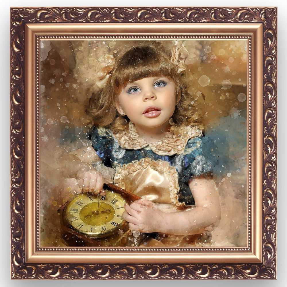Custom Portrait Art, Paint Pictures, Custom Portraits, Painted Portraits from Photos - FromPicToArt