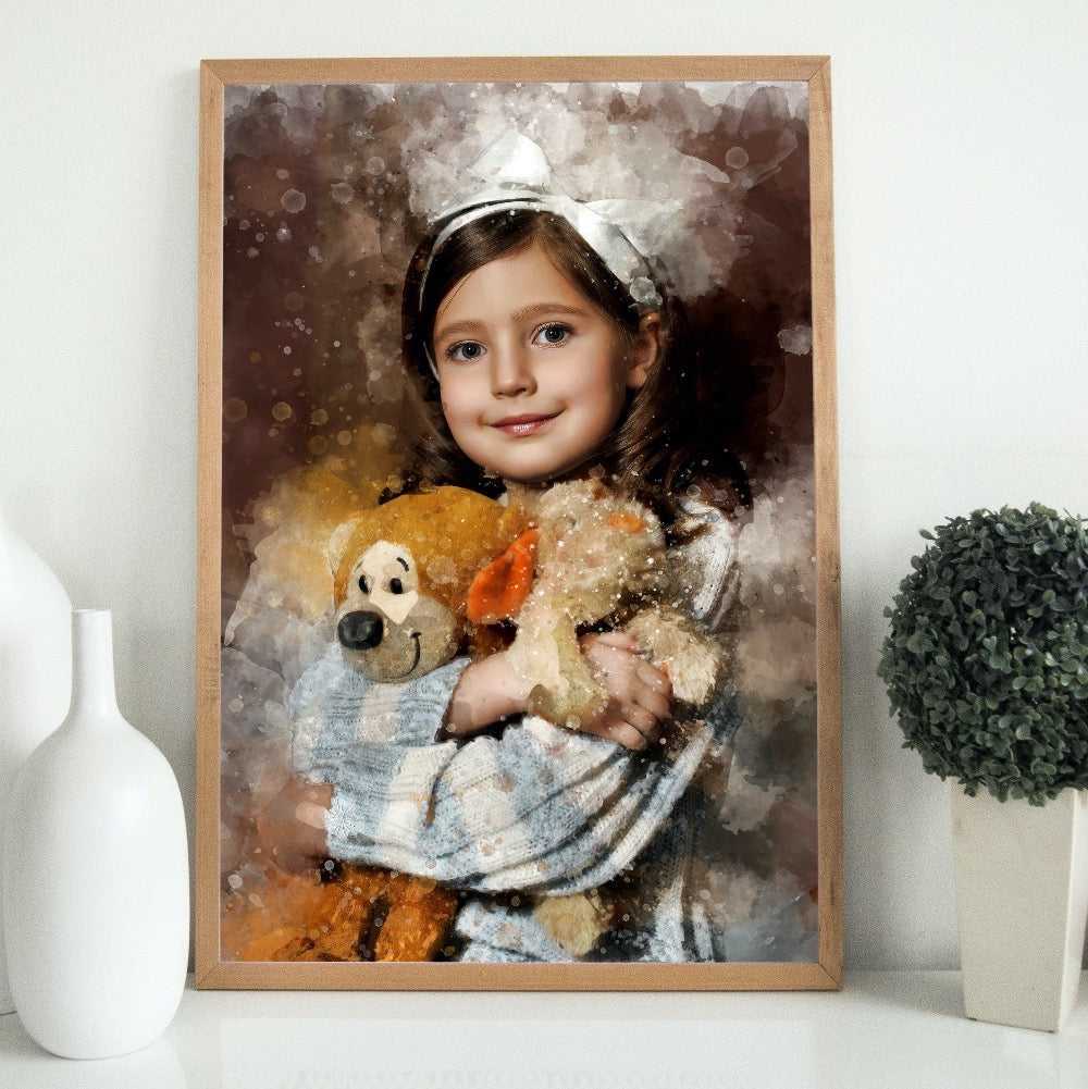 Custom Portrait Art, Paint Pictures, Custom Portraits, Painted Portraits from Photos - FromPicToArt