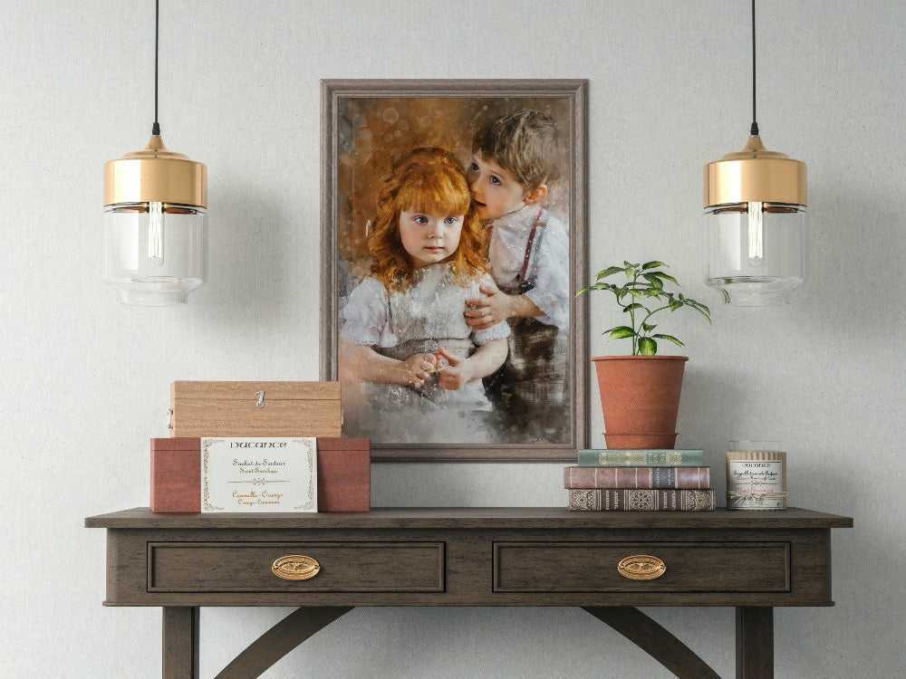 Custom Portrait Art, Paint Pictures, Custom Portraits, Painted Portraits from Photos - FromPicToArt
